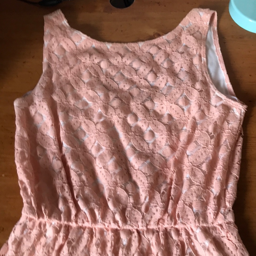 Peach Dress